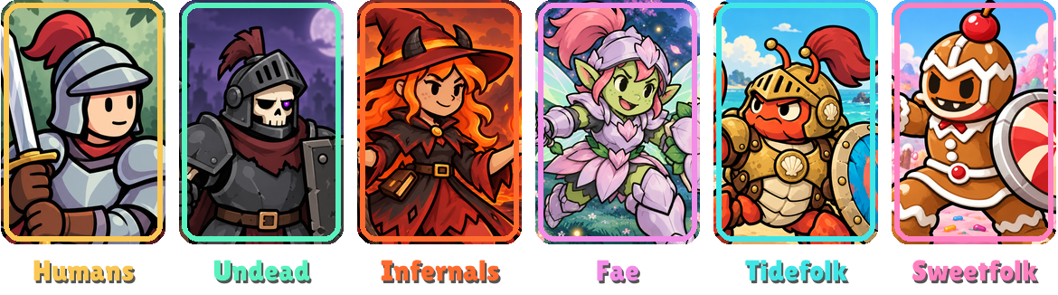 The factions of Feudlings